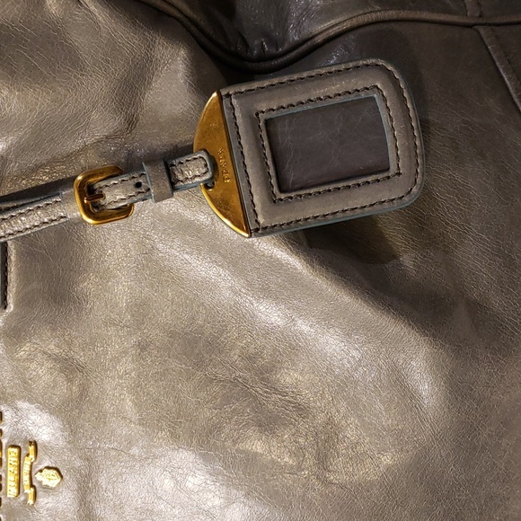 Prada leather tote bag - Picture 4 of 16